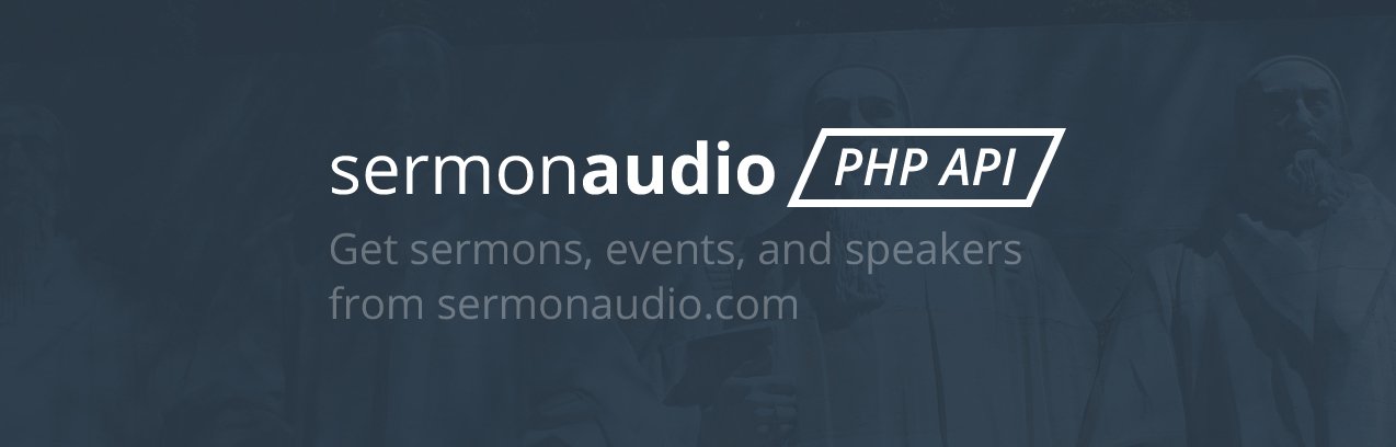 Connecting to SermonAudio.com Via PHP